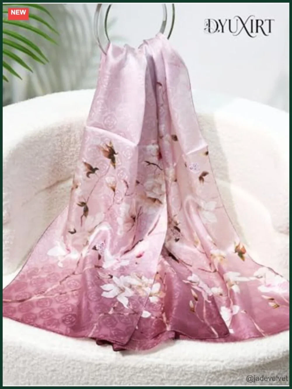100% Mulberry Silk Oversized Shawl Evening Neckwear Featherlight Sun-Shielding